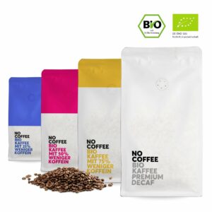 No Coffee – Probierbox unserer Premium Bio Kaffees – 4x 250g
