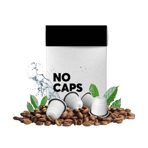 No Caps - Premium Bio Kaffeekapseln - 20 Stk. - natürlich entkoffeiniert, koffeinfrei