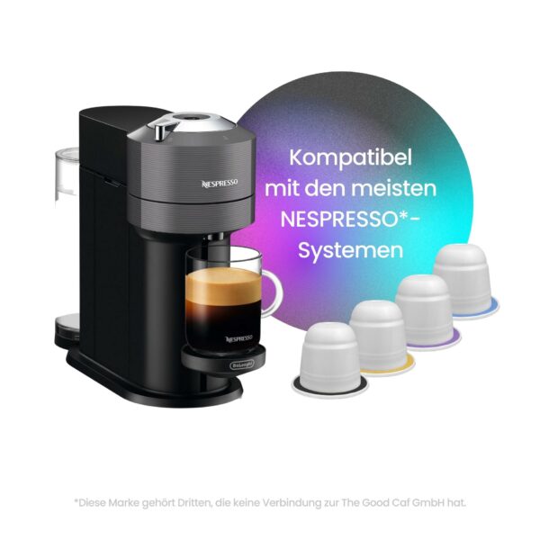 Kompatibel mit den meisten Nespressosystemen