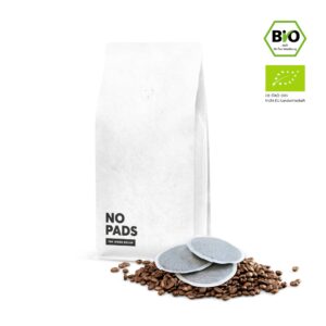 Kaffeepads ohne Koffein. 100% Bio