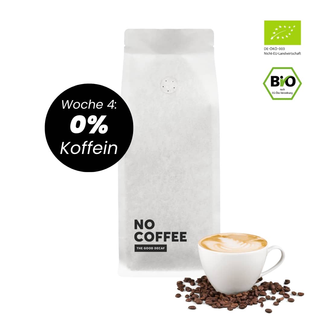 Woche 4: 0% Koffein mit No Coffee